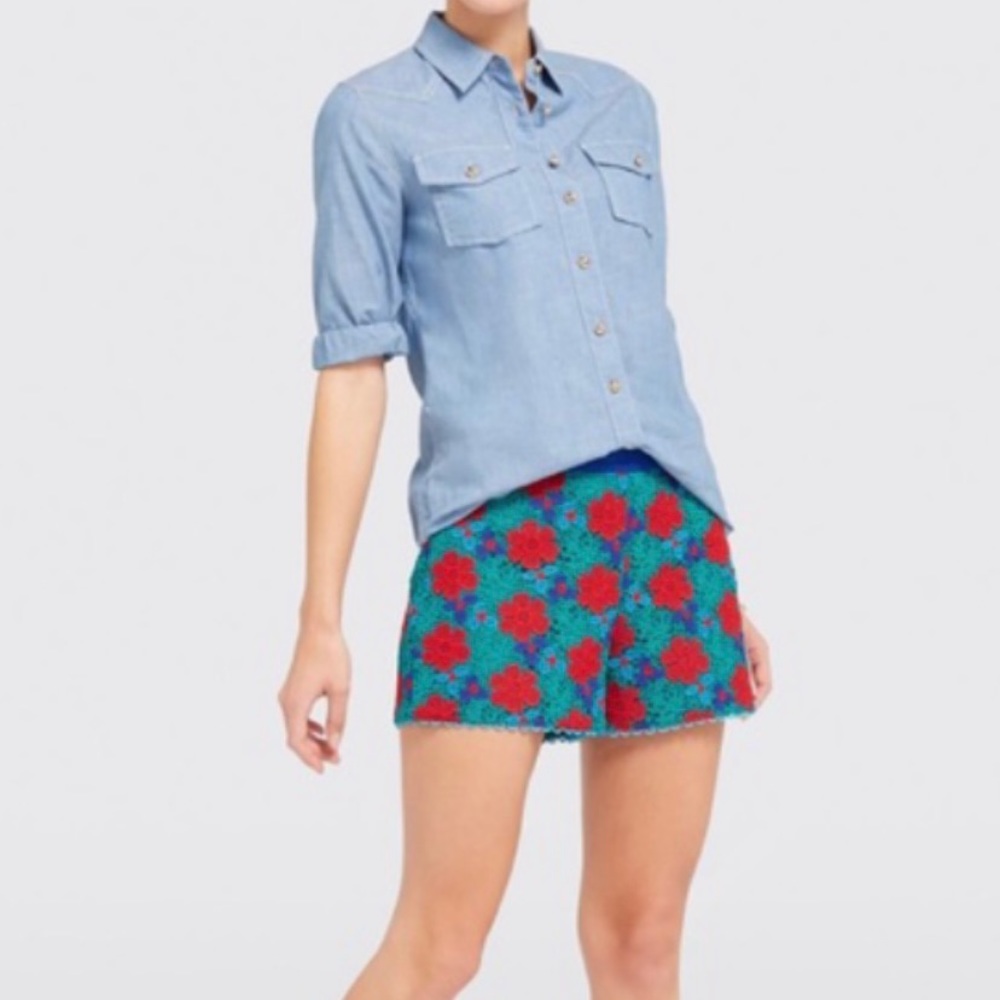 DRAPER JAMES| Blooming Lace Shorts